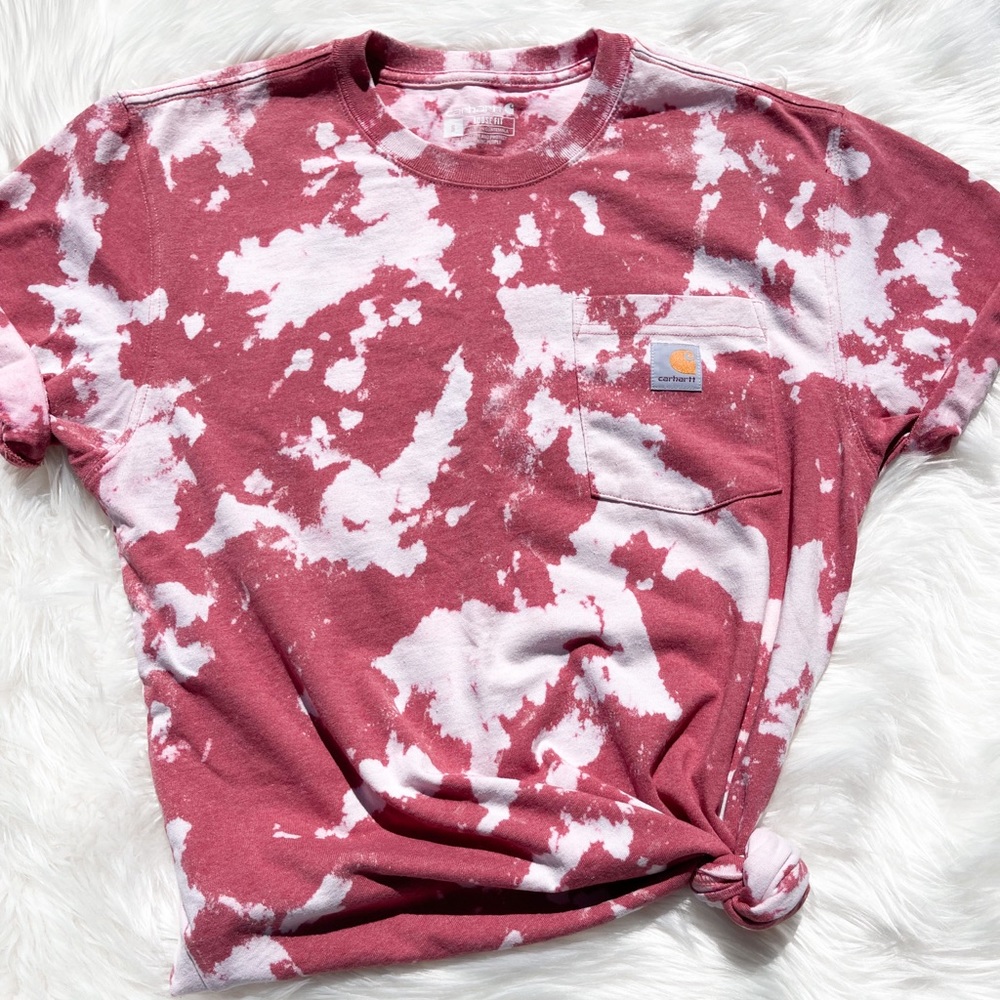 Carhartt Reverse Dye T-Shirt (Blush Pink Heather)